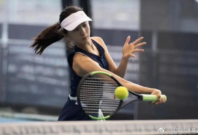 14岁的森碟好凶猛！田亮女儿参与职业网球竞赛