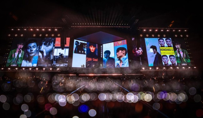 “纵横四海”打造视听盛宴 李荣浩巡演青岛站圆满落幕