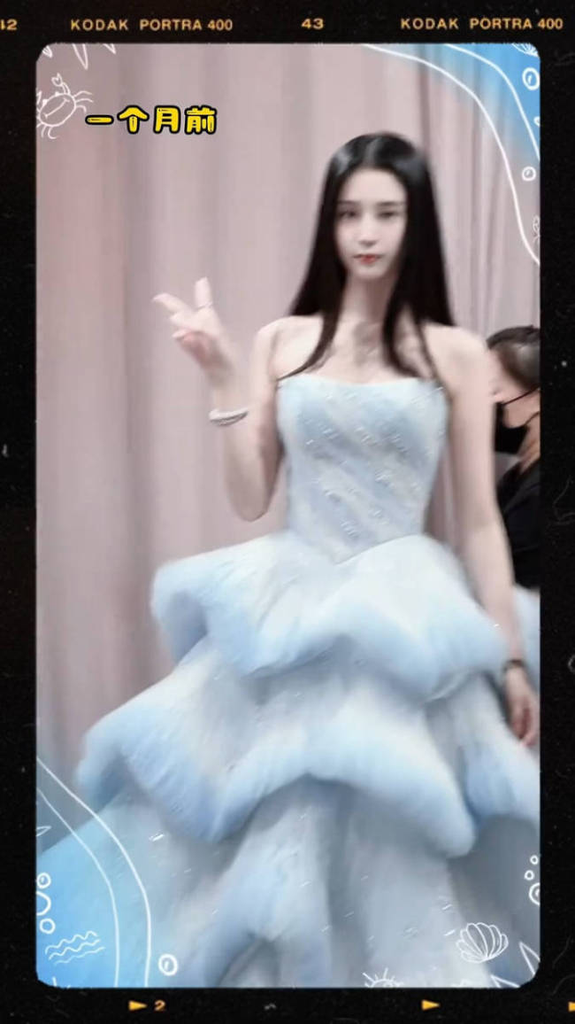 徐艺洋共享试穿婚纱花絮 十二套婚纱尽显优雅奋斗