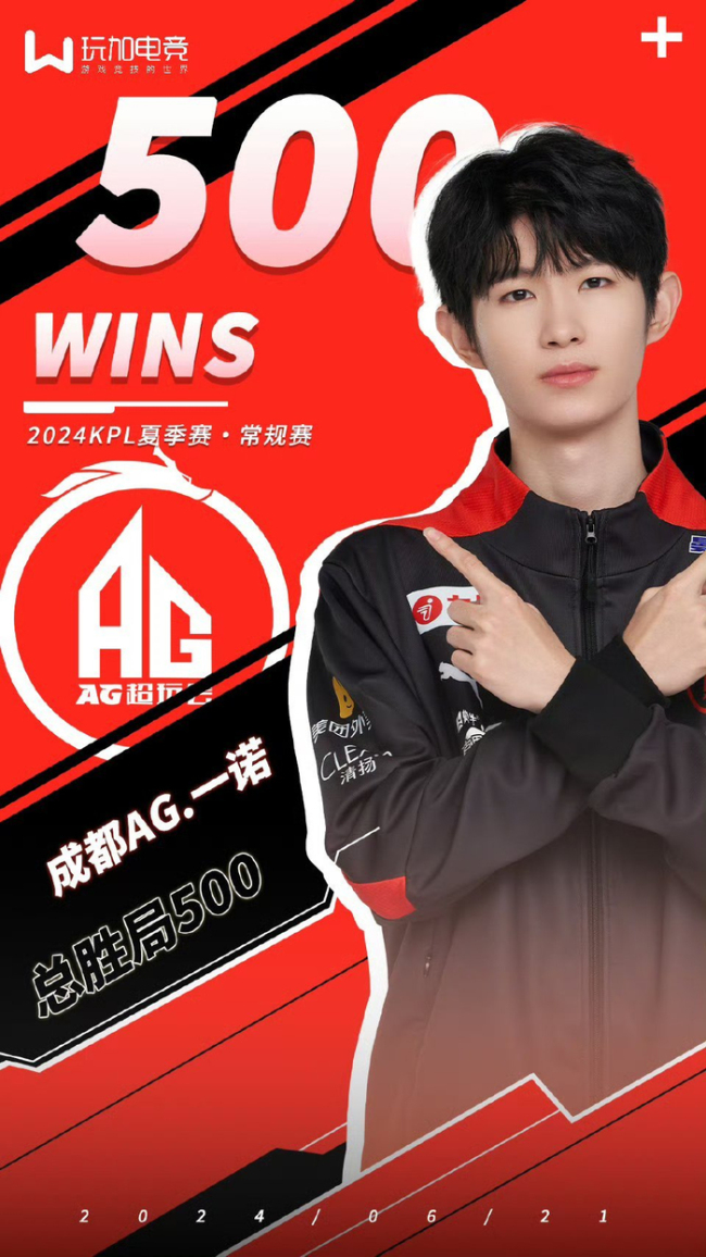 一诺达成700胜局！