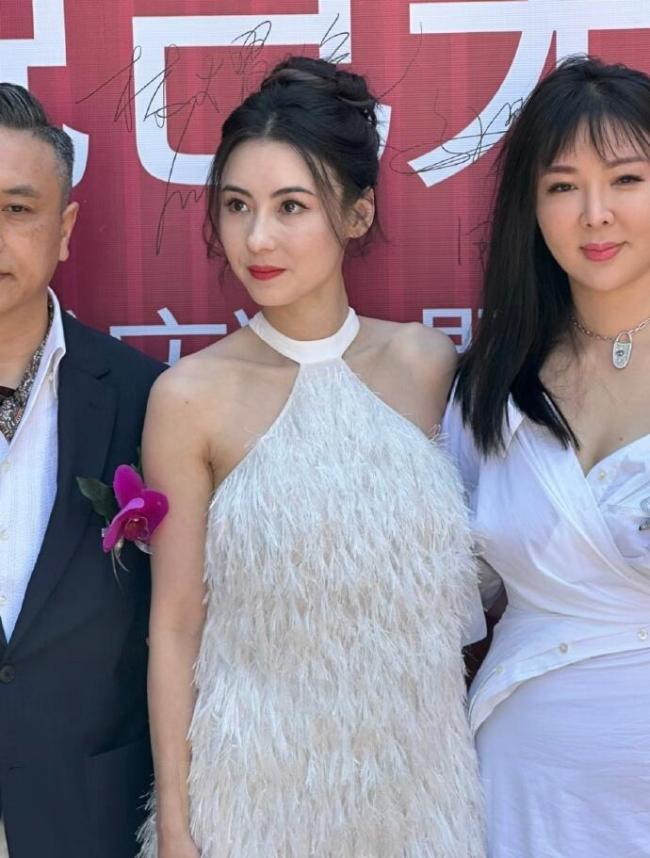 张柏芝不愧是上天赏吃的漂亮饭 气质出众惹人羡