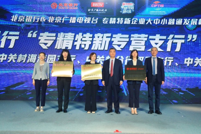 北京银行联合举办专精特新企业大中小融通发展峰会