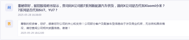 （互动平台截图）
