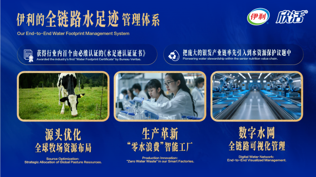 国内首款“低水足迹”认证！伊利欣活中老年奶粉在联合国气候变化大会惊艳亮相