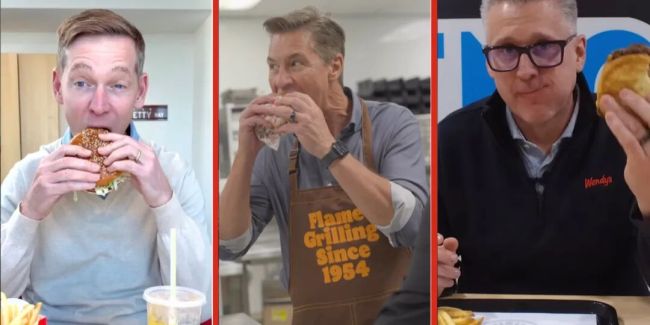 麦当劳CEO“作假”一口“皮外伤”，汉堡王、温蒂汉堡CEO们群起嘲讽