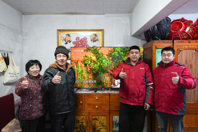 京东“送装一体”服务深入农村 大屏电视以旧换新成交额同比增长100%