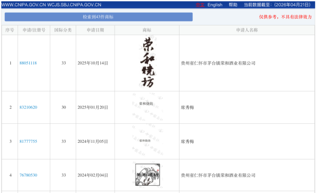截图自国家知识产权图商标局官网