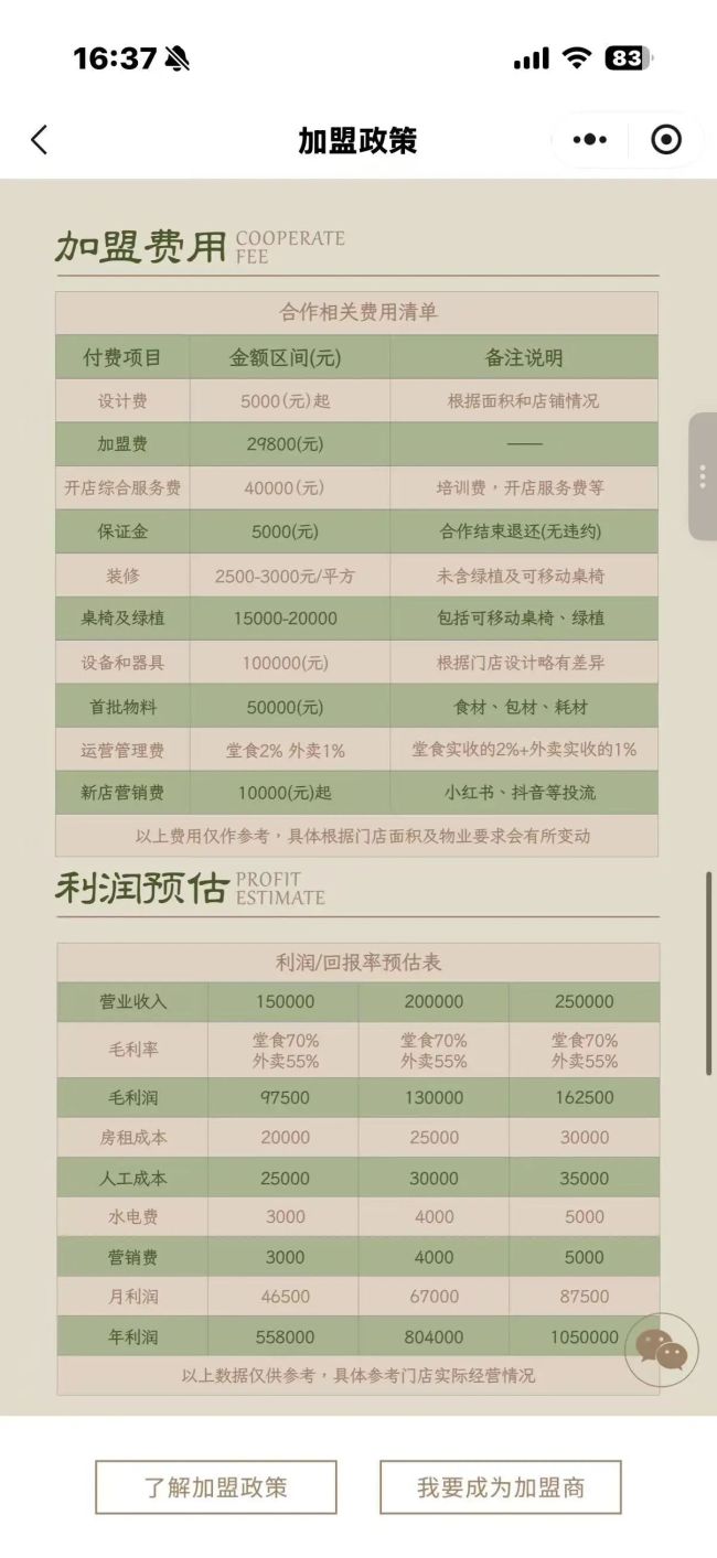 卷入“罚款风波”的麦记牛奶公司狂飙：开一家店成本近70万，创始人隐退、职业运营团队操盘