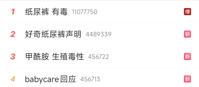 好奇、碧芭宝贝、Babycare被曝生产“毒纸尿裤”，真相正在博弈