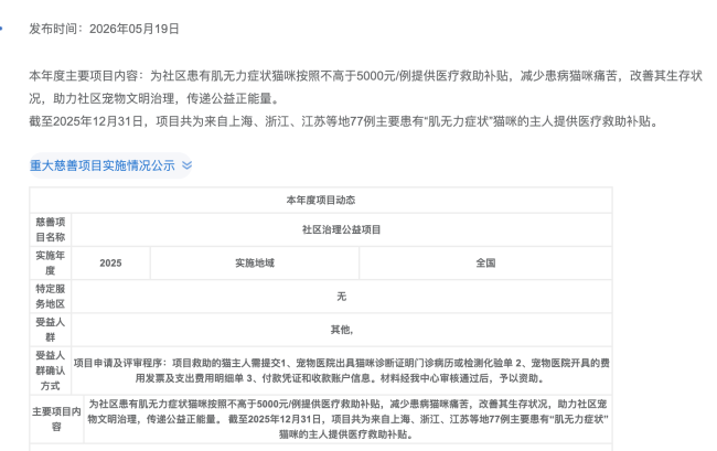 数千小猫瘫痪追踪：伯纳天纯出5000元变相“封口费”？有主人申领救助金遭拒