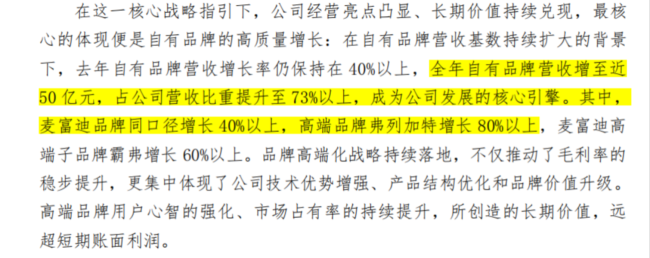 乖宝宠物自有品牌的增长情况图片来源：乖宝宠物2025年财报
