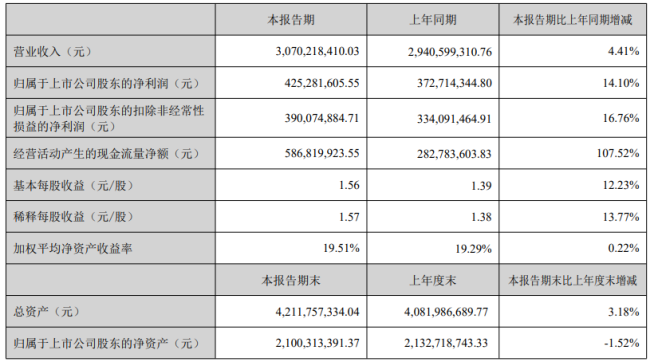 图源：中报截图
