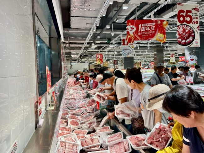 榴莲15.9元/斤、梭子蟹29.9元/斤起，京东折扣超市周年庆首日人气爆棚