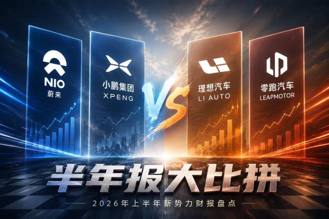 新势力半年成绩单：零跑单车赚590，蔚小理卖一辆亏一辆