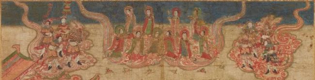元代摩尼教绘画《摩尼诞生图》