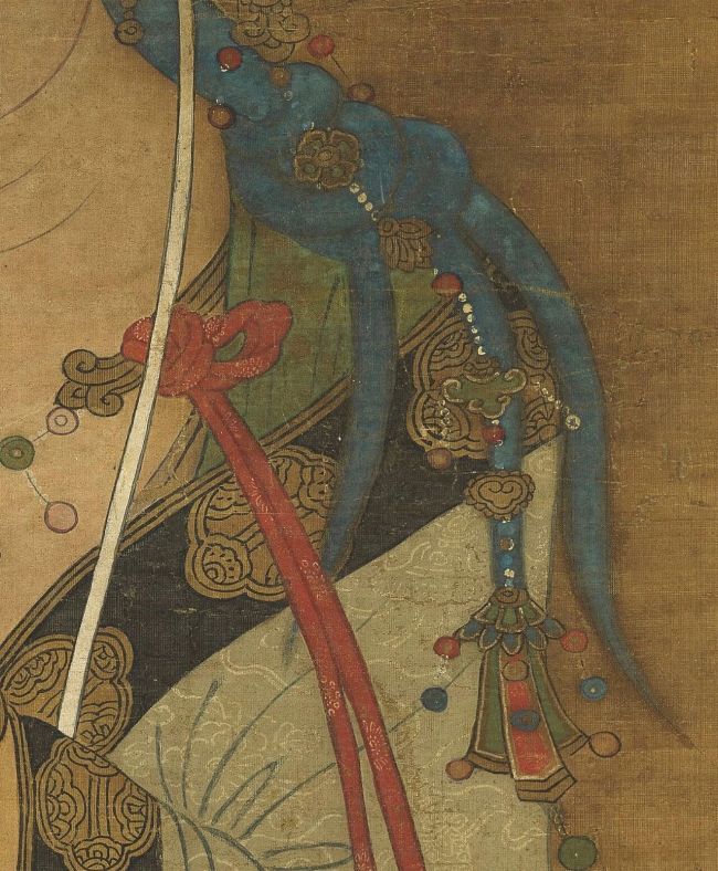宋人精品佛画：杨柳观音立像
