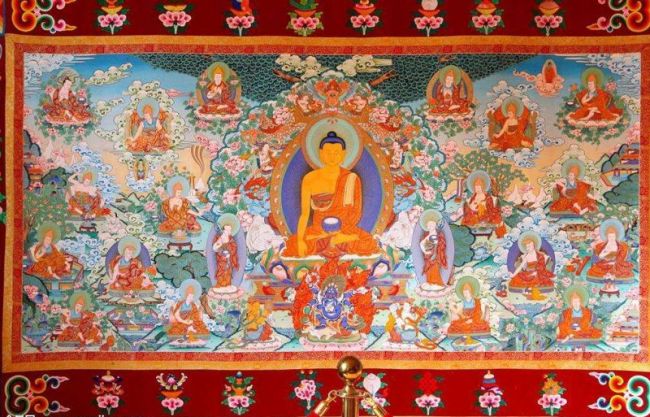 永不褪色的藏佛经典，神秘而永恒的唐卡艺术
