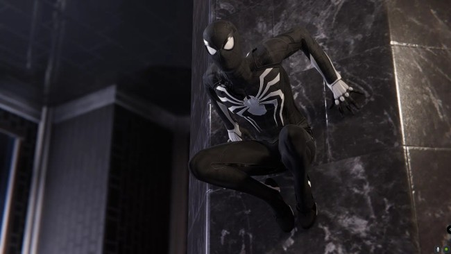 《漫威蜘蛛俠：重製版》共生體黑色套裝MOD發布