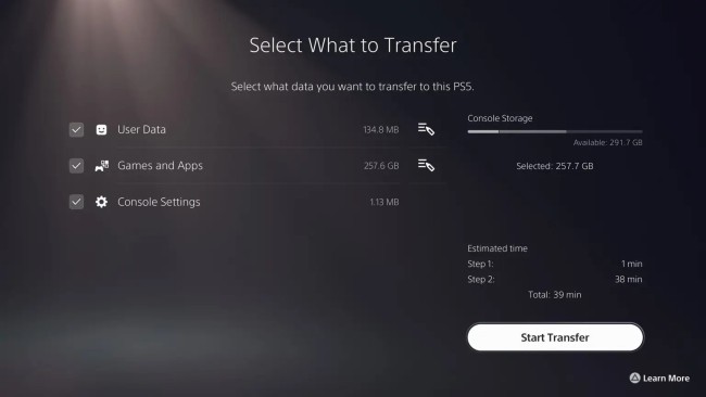 索尼PS5推出新测试版系统 PS4存档转移更加便捷