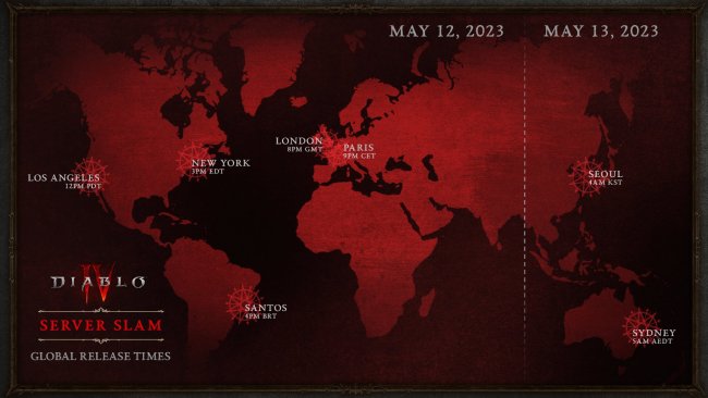 《暗黑破坏神4》压力测试预载开启 13号凌晨3点开服