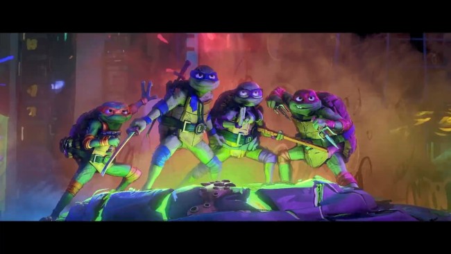 电影《忍者神龟：变种大乱斗》新预告 8月11日上映！