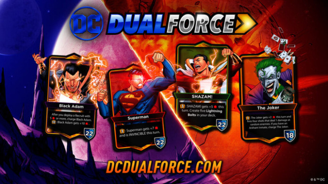 《DC Dual Force》免费登陆PC DC宇宙数字卡牌游戏！