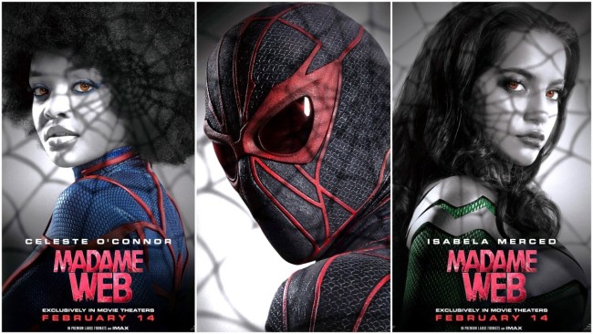 《蜘蛛夫人：超感觉醒》——索尼漫威宇宙首部女性超英电影角色海报耀眼发布