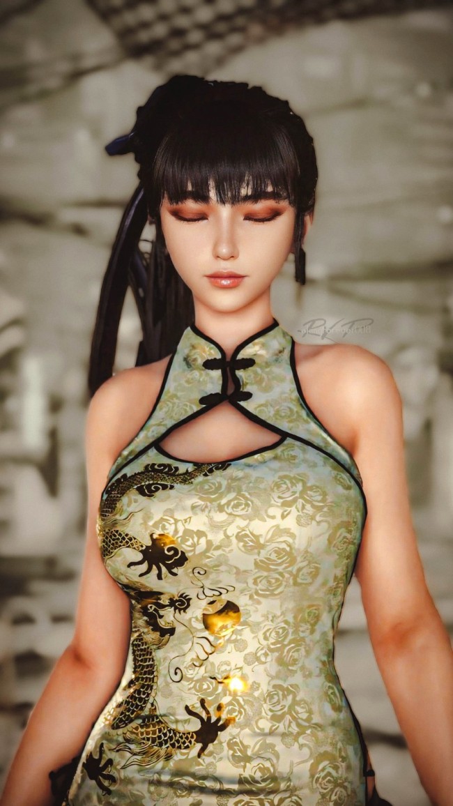 《星刃》游戏摄影美图欣赏：女性角色性感妩媚惊艳