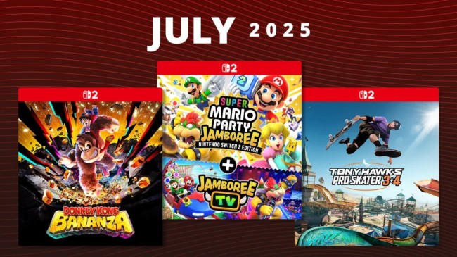 Switch2七月游戏盘点：《咚奇刚》领衔多款新作登场