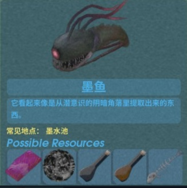 《非生物因素》普通鱼材料菜谱及获得位置介绍