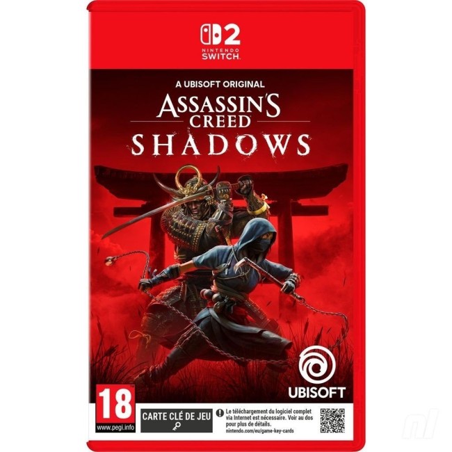 依舊鑰匙卡！ 《刺客信條：影》Switch2實體版泄露