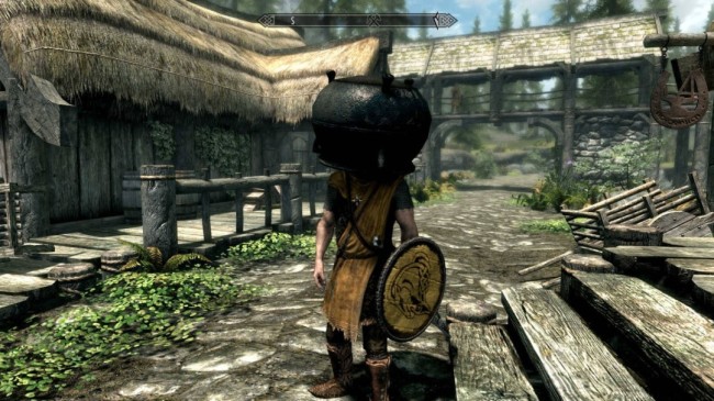 开发人员都未曾设想！ 《上古卷轴5》套桶偷窃技巧实为bug