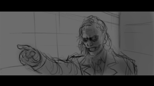 流產的《黑暗騎士》改編遊戲藝術圖曝光 揭秘小醜命運