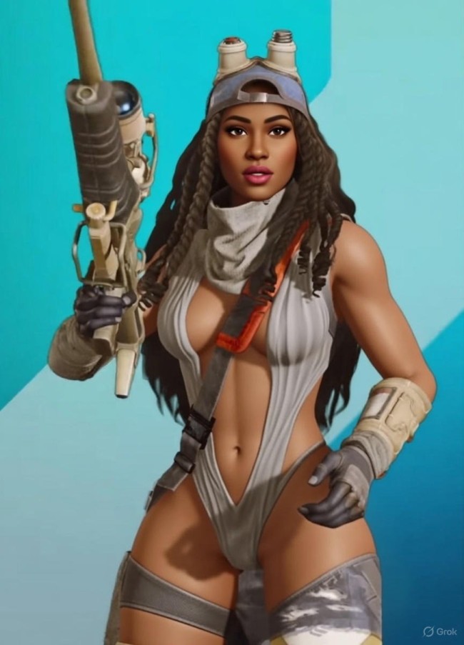 玩家用AI美化《星鳴特攻》黑人女角 變女神了