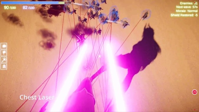 女巨人游戏《Size Warfare》更新 新招式来了