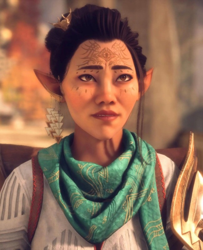 《龍騰世紀4》醜女隊友被AI改成美女 更吸引人了