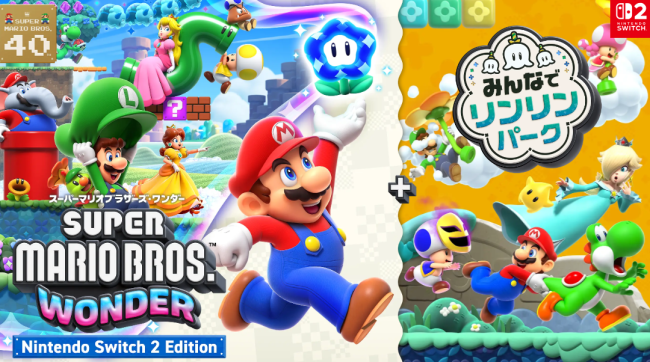 《超级马里奥兄弟：惊奇》3月26日登陆Switch 2 追加新角色玩法