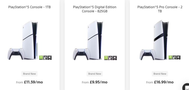 买不起可以租 索尼在英国推出PS5租赁服务