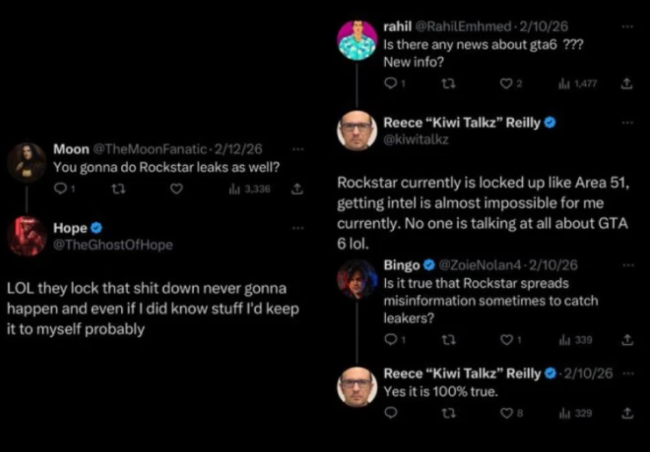 曝R星严防《GTA6》泄密:内部管理严格堪比“51区”