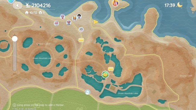 《心动小镇》温泉裂纹蛋位置介绍