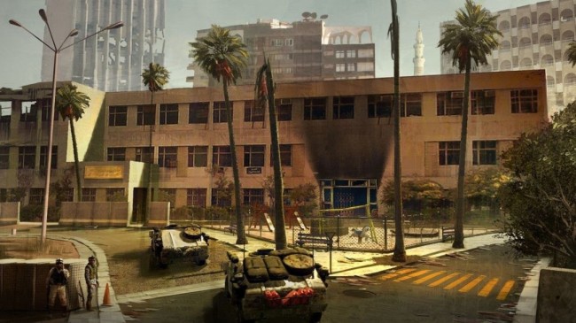 《使命召唤：现代战争2》概念艺术图曝光 经典永不过时！