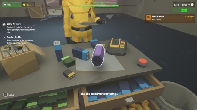 《丧尸交易所》登陆Steam 僵尸末世商店经营战斗