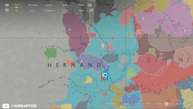 《红色沙漠》地图曝光 随机事件、隐藏boss应有尽有！