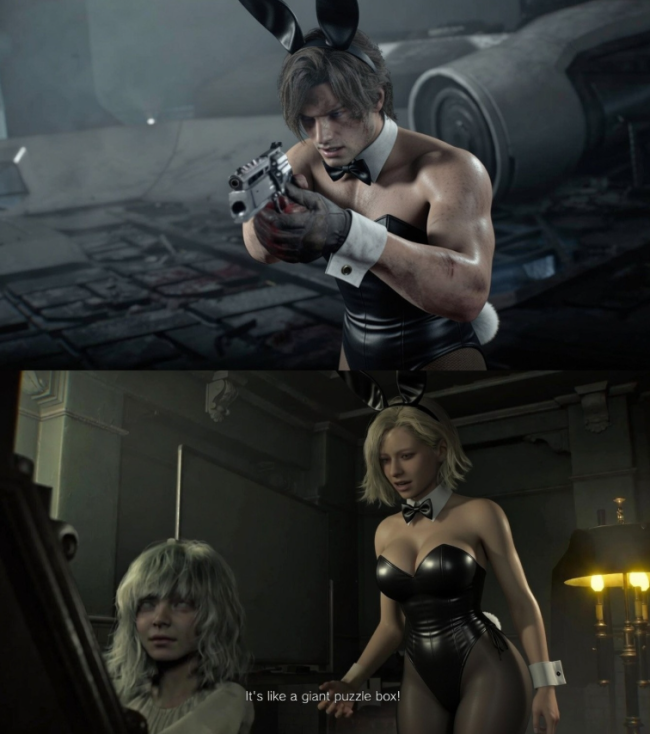 《生化危机9》画师遭反向催更：里昂兔女郎呼声碾压格蕾丝