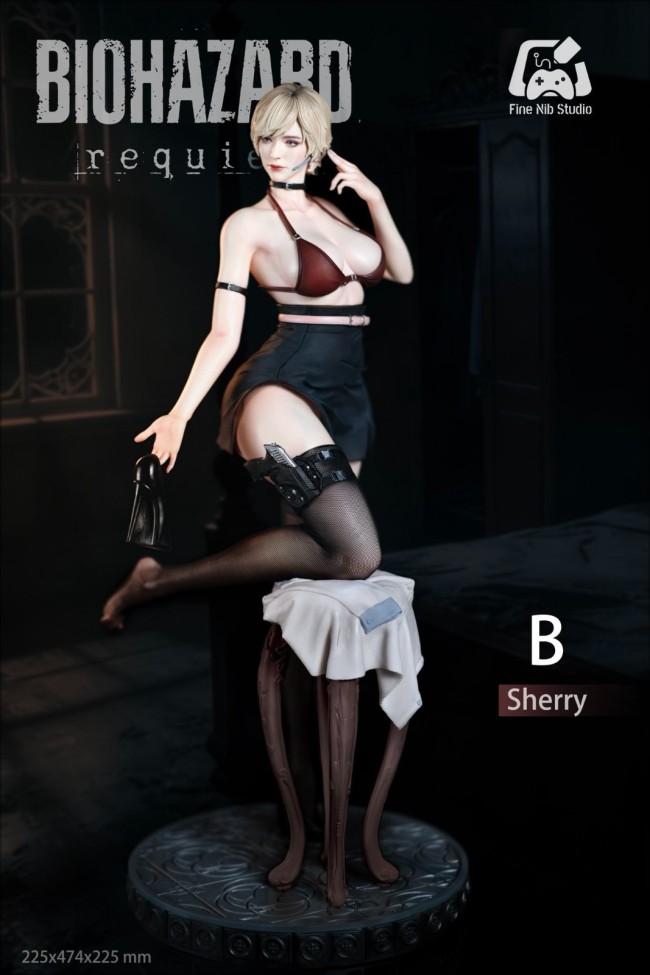 《生化危机:安魂曲》格蕾丝与雪莉18+超性感手办发布