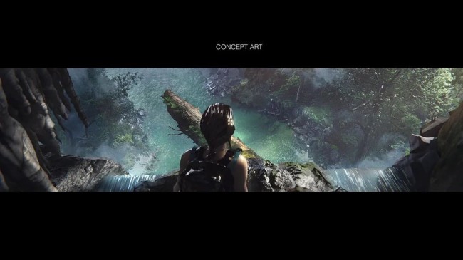 《古墓丽影》重制版新概念图  展现性感劳拉的形象