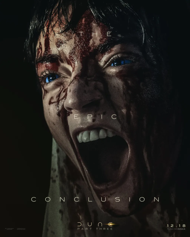 《沙丘3》首批角色海报公开！预告将于周二凌晨发布