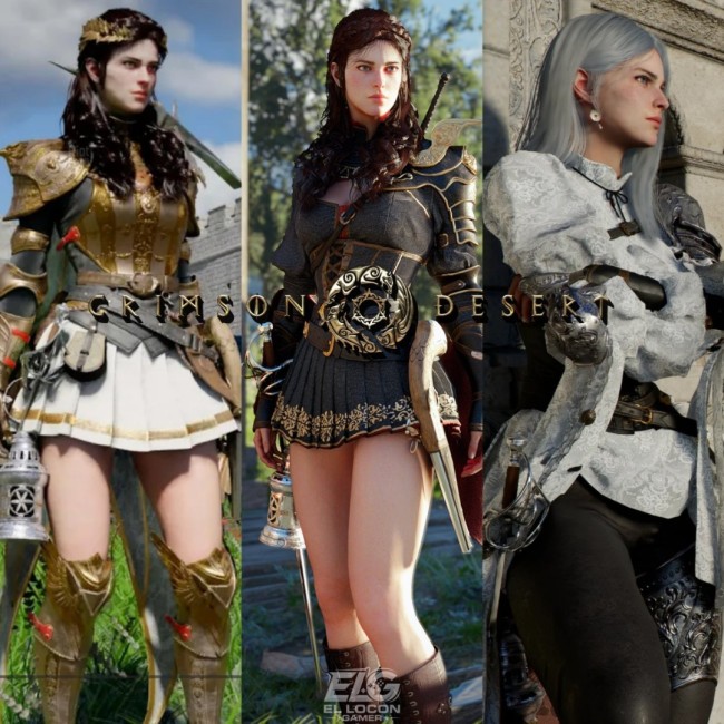 《红色沙漠》性感女性扮装、NPC书册 各个好意思如画！