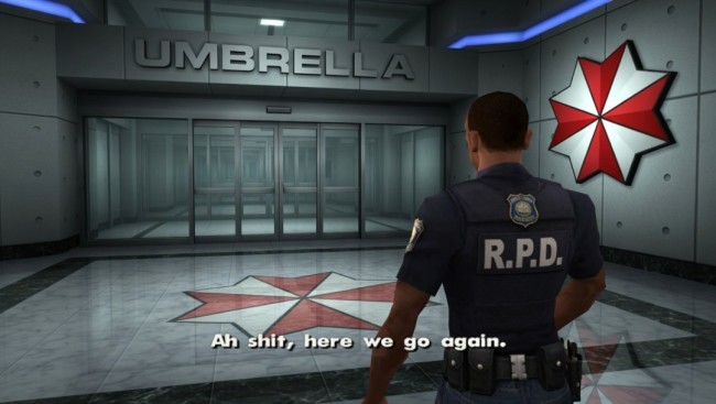 沙特惊现“保护伞地产” 楼盘名和logo照搬《生化危机》