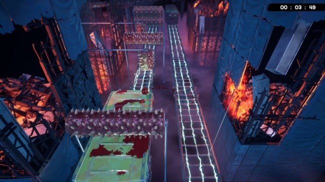 《超级肉肉男孩3D》第五章秘密关卡攻略